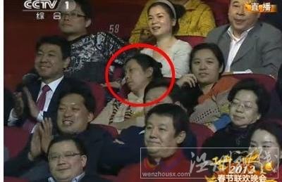 春晚睡覺姐