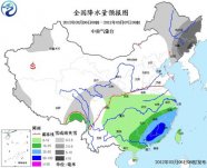 3月6日全國天氣降水分布 北方下雪南方下雨云南干旱