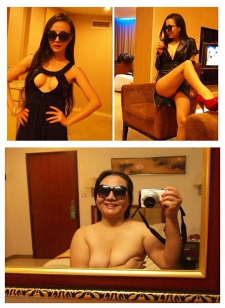 干露露秀奶成癮