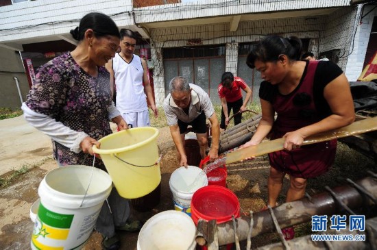 旱情嚴重的隨州市