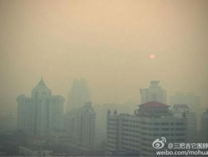 北京：霾和大霧黃色預警中 請注意防范