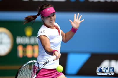 李娜晉級(jí)澳網(wǎng)4強(qiáng)圖片 2014澳網(wǎng)李娜2:0輕松晉級(jí)四強(qiáng)