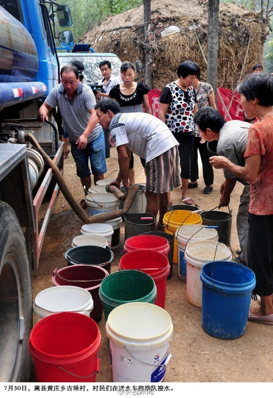 2014年河南干旱情況