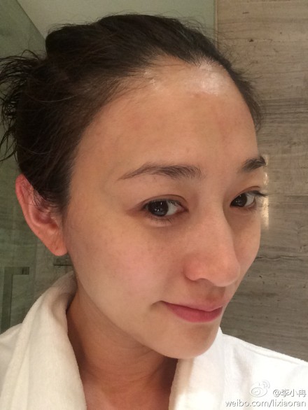 李小冉素顏照片