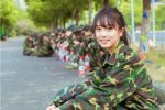浙大軍訓(xùn)女神JOYIN清純照曝光 妹子是來自浙江臺州的