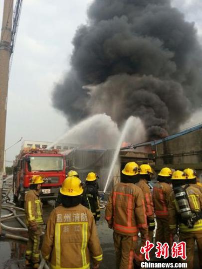 溫州化工市場爆炸