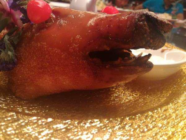 吃烤乳豬似老鼠