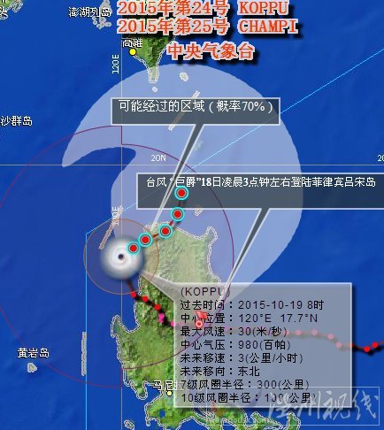 巨爵臺風(fēng)路徑圖