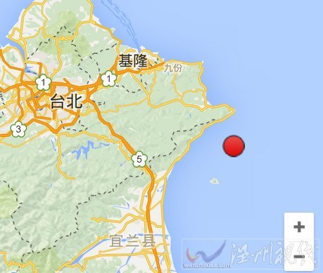 臺灣宜蘭縣地震