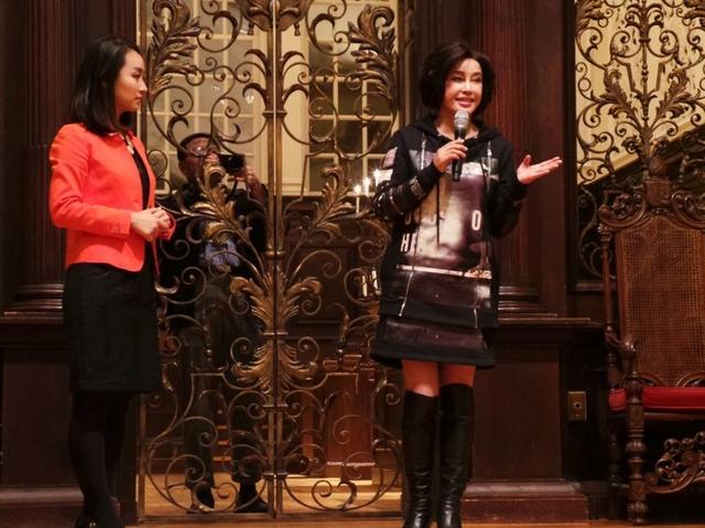 劉曉慶哈佛演講