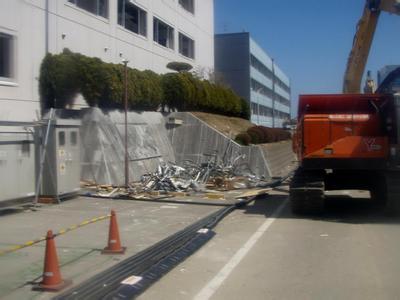 福島電站瓦礫清掃