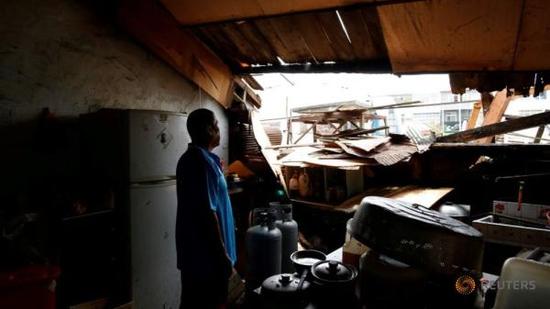 臺灣尼伯特臺風災害