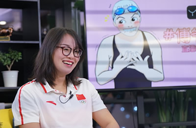 傅園慧直播撩李靜