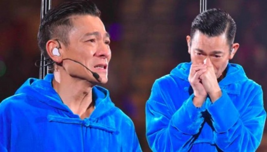 劉德華哭著道歉