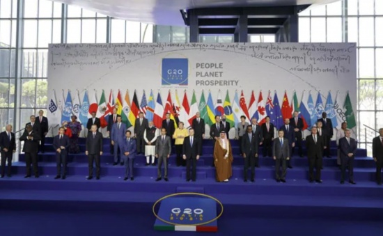 包括美國、印度和中國在內(nèi)的 G20 集團(tuán)占全球溫室氣體排放量的 80%。