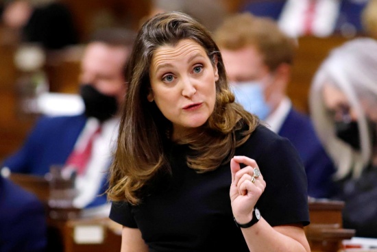 加拿大財政部長超越G20經(jīng)濟(jì)政策 警告俄羅斯不要入侵烏克蘭