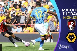 英超聯(lián)賽伯恩茅斯1-0狼隊