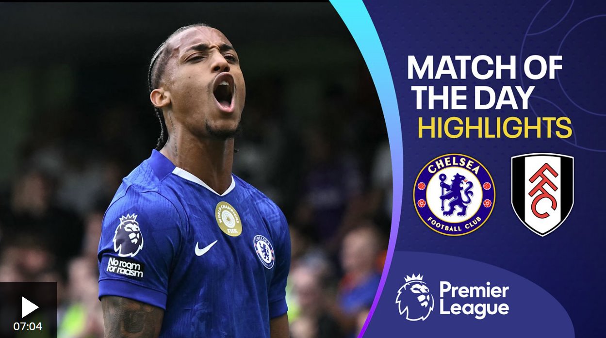 英超聯(lián)賽亮點：切爾西在VAR的戲劇性中繼續(xù)保持不敗